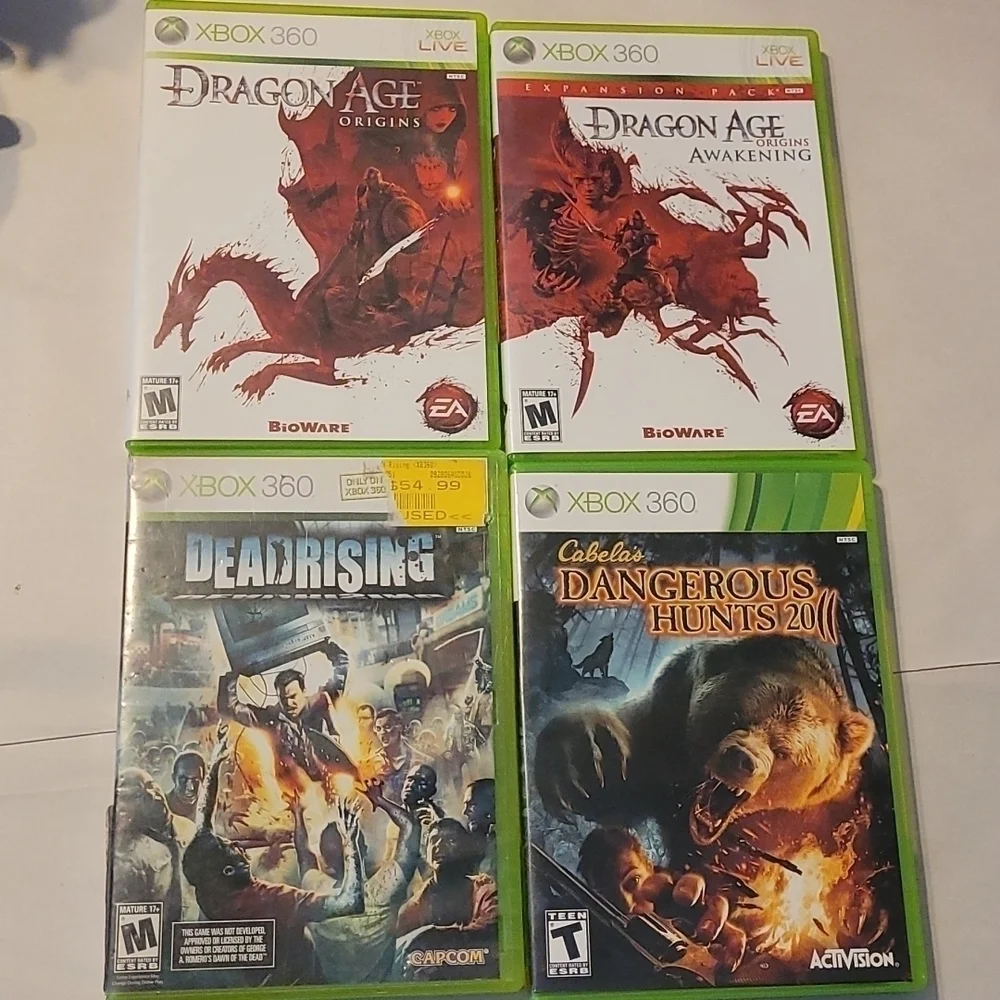 Xbox Game Bundle of 4